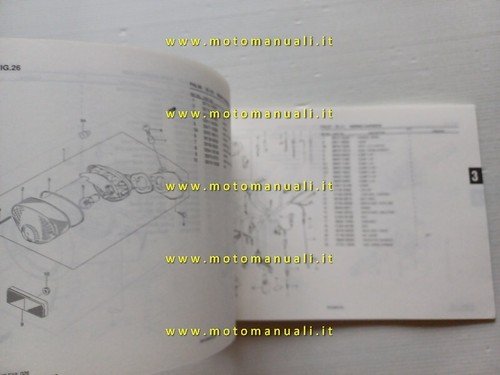 Suzuki RV 125 K8 2007 catalogo ricambi ORIGINALE spare parts …