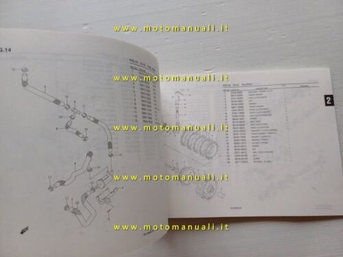 Suzuki RV 125 K8 2007 catalogo ricambi ORIGINALE spare parts …