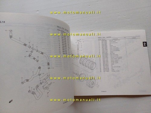 Suzuki RV 125 K8 2007 catalogo ricambi ORIGINALE spare parts …