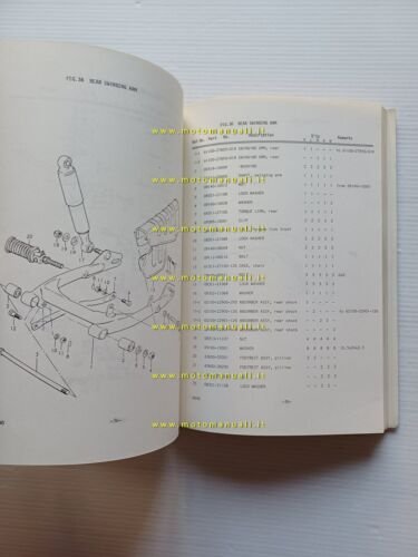 Suzuki RV 90 K-L-M-A-B 1976 catalogo ricambi originale spare parts …