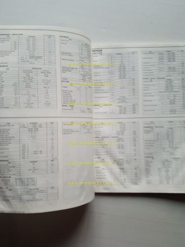 Suzuki Service Data modelli 4 e 2 tempi 1988 manuale …