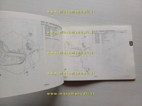 Suzuki SV 650 2007 catalogo ricambi ORIGINALE spare parts catalogue