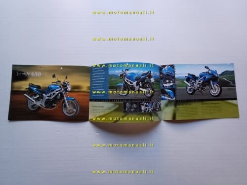Suzuki SV 650 depliant originale italiano