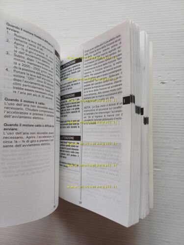 Suzuki SV 650-SV 650 S 1998 manuale uso manutenzione libretto …