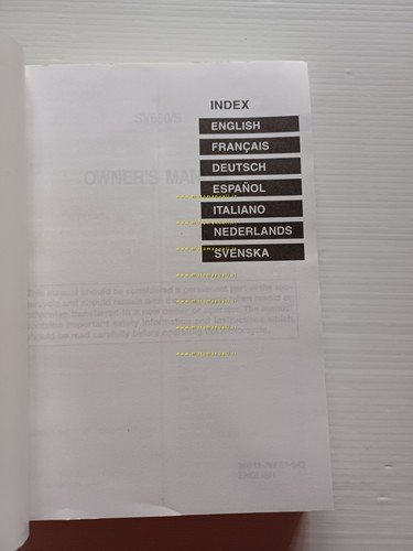 Suzuki SV 650-SV 650 S 1999 manuale uso manutenzione libretto …