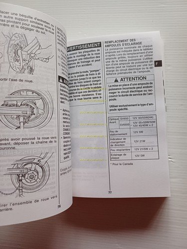 Suzuki SV 650-SV 650 S 1999 manuale uso manutenzione libretto …
