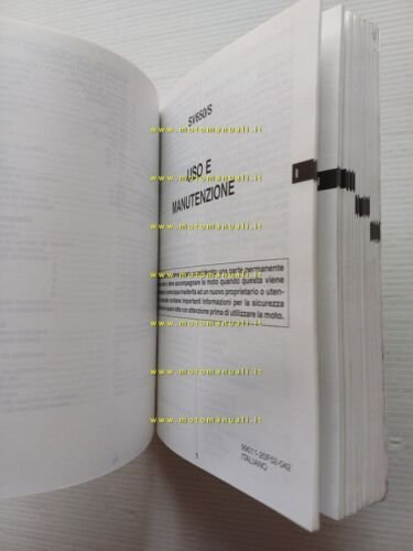 Suzuki SV 650-SV 650 S 2000 manuale uso manutenzione libretto …