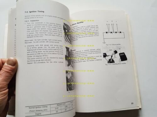 SUZUKI T 350 - T 250 1969 manuale officina INGLESE …