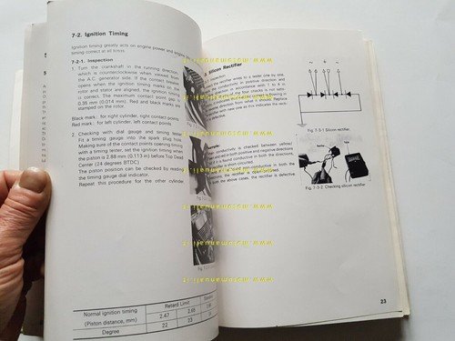 SUZUKI T 350 - T 250 1969 manuale officina INGLESE …