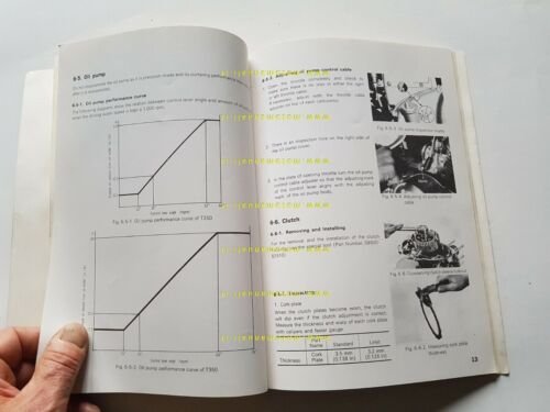 SUZUKI T 350 - T 250 1969 manuale officina INGLESE …