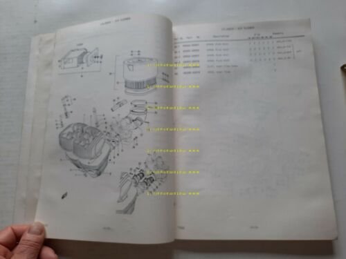 SUZUKI T 500 -II -III -R -J -K 1972 catalogo …