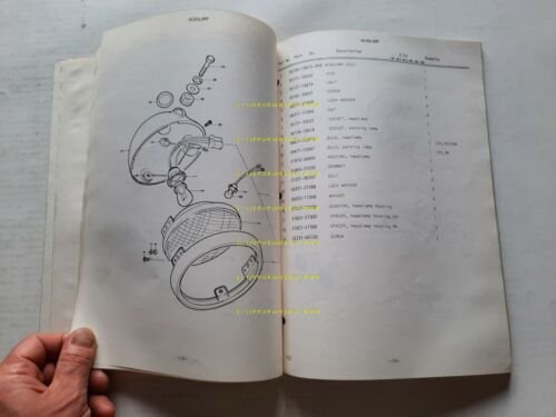 SUZUKI T 500 -II -III -R -J -K 1972 catalogo …
