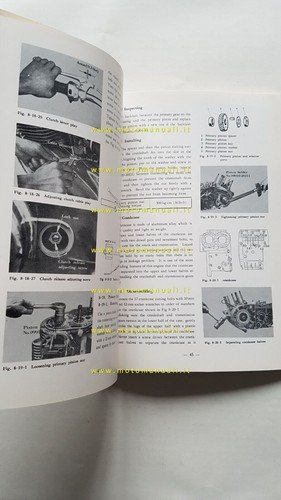 Suzuki T 500 II 1969 manuale officina INGLESE originale Workshop …