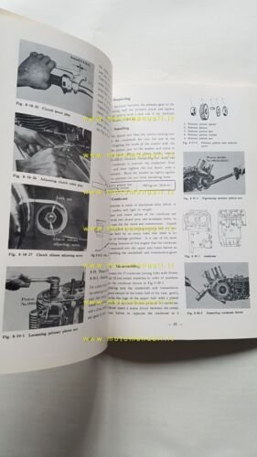 Suzuki T 500 II 1969 manuale officina INGLESE originale Workshop …