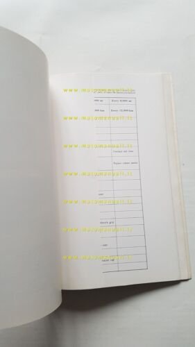 Suzuki T 500 II 1969 manuale officina INGLESE originale Workshop …