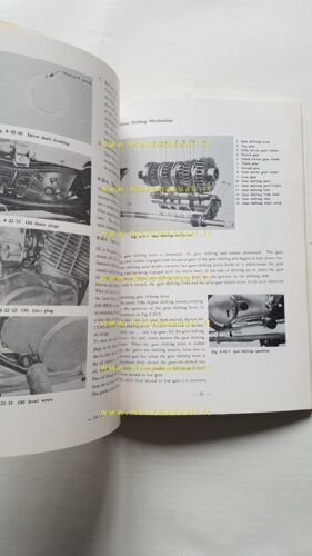 Suzuki T 500 II 1969 manuale officina INGLESE originale Workshop …