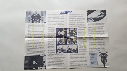 Suzuki TECH NEWS GSX-R 750 rivista aziendale INGLESE originale no …