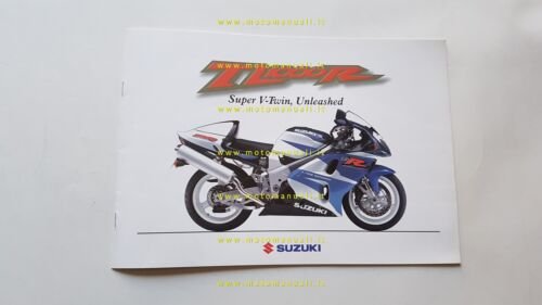 Suzuki TL 1000 R 1998 depliant italiano originale