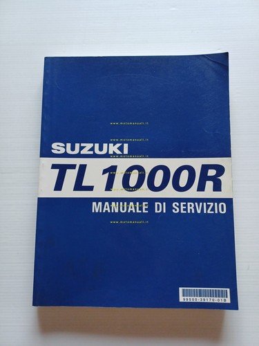 Suzuki TL 1000 R 1998 manuale officina ITALIANO originale