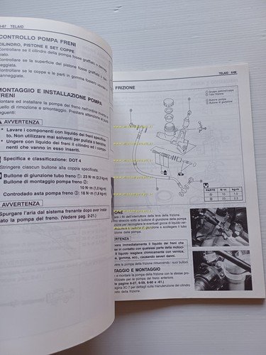 Suzuki TL 1000 R 1998 manuale officina ITALIANO originale