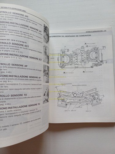 Suzuki TL 1000 R 1998 manuale officina ITALIANO originale