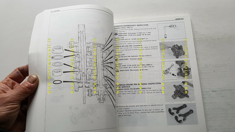 Suzuki TL 1000 S 1997 manuale officina INGLESE originale workshop …
