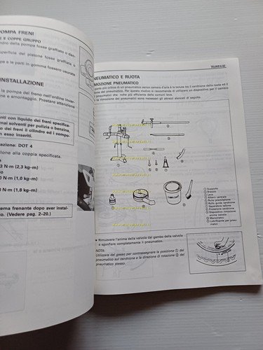 Suzuki TL 1000 S 1997 manuale officina ITALIANO originale