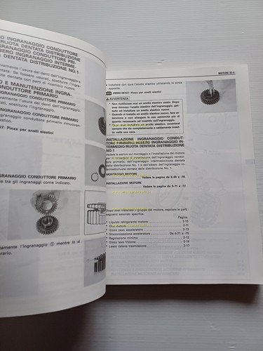 Suzuki TL 1000 S 1997 manuale officina ITALIANO originale