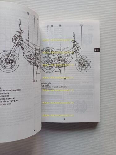 Suzuki TR 50 S 1997-98 manuale uso manutenzione libretto originale …