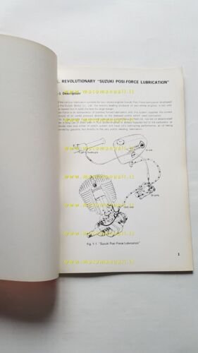 Suzuki TRAIL KT 120 1967 manuale officina INGLESE originale Workshop …