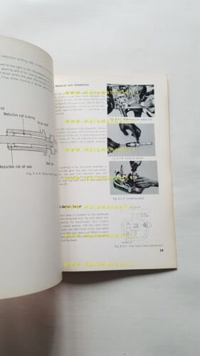 Suzuki TRAIL KT 120 1967 manuale officina INGLESE originale Workshop …