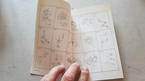 Suzuki TS 125 D 1984 catalogo ricambi originale moto parts …