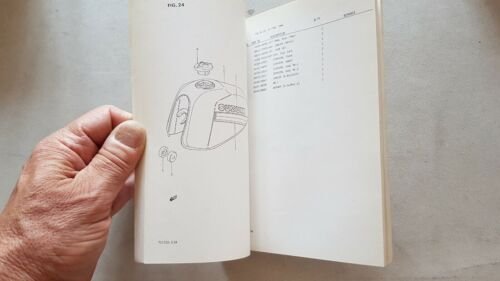 Suzuki TS 125 D 1984 catalogo ricambi originale moto parts …