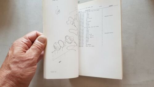 Suzuki TS 125 D 1984 catalogo ricambi originale moto parts …