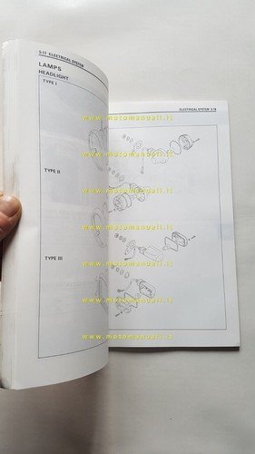 Suzuki TS 125 ER 1983 manuale officina INGLESE originale Workshop …