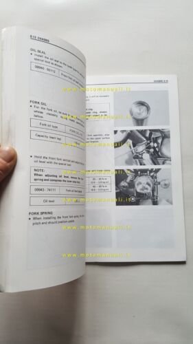 Suzuki TS 125 ER 1983 manuale officina INGLESE originale Workshop …