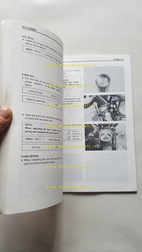 Suzuki TS 125 ER 1983 manuale officina INGLESE originale Workshop …