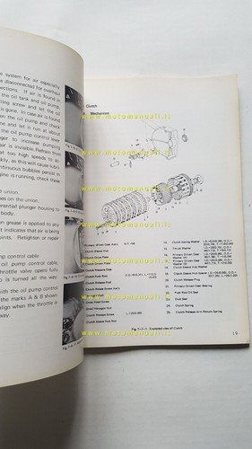 Suzuki TS 250 1970 manuale officina INGLESE originale Workshop Service …