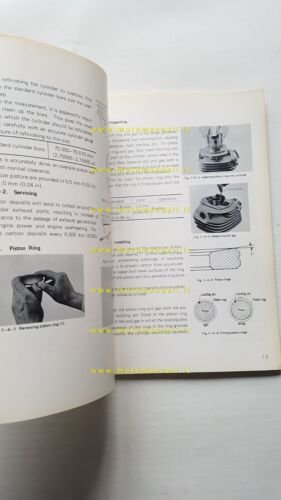 Suzuki TS 250 1970 manuale officina INGLESE originale Workshop Service …