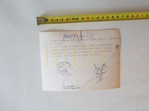 Suzuki TS 400J Hustler 1972 foto cartella stampa originale PRESS …