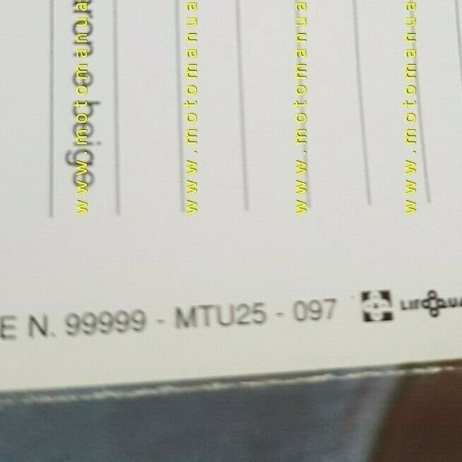 Suzuki TU 250 X 1997 depliant ITALIANO originale moto brochure