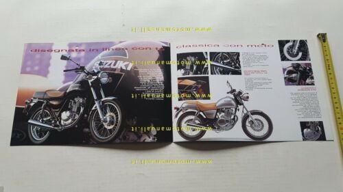 Suzuki TU 250 X depliant ITALIANO originale moto brochure