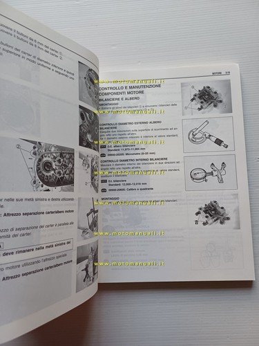 Suzuki UC 125 Epicuro 1999 SCOOTER manuale officina ITALIANO originale