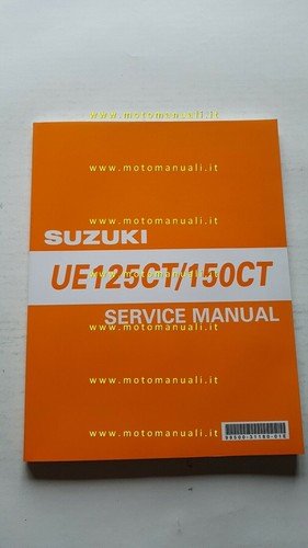 Suzuki UE 125 - 150 CT 2001 SCOOTER manuale officina …