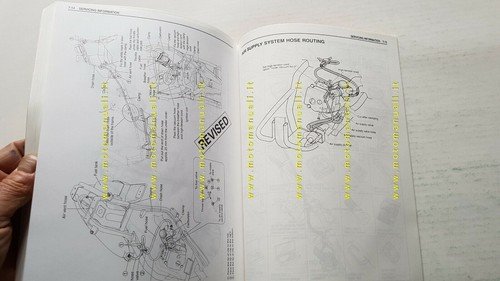 Suzuki UE 125 - 150 CT 2001 SCOOTER manuale officina …