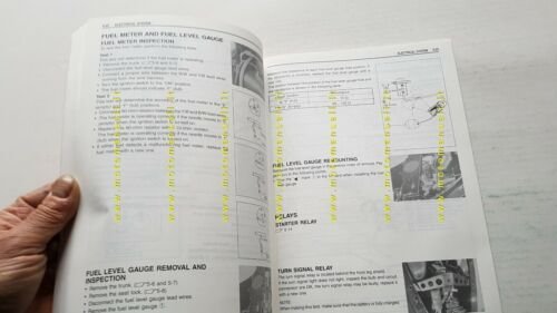 Suzuki UE 125 - 150 CT 2001 SCOOTER manuale officina …