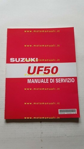 Suzuki UF 50 Estilete 2000 SCOOTER manuale officina ITALIANO originale