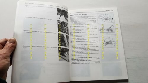 Suzuki UF 50 Estilete 2000 SCOOTER manuale officina ITALIANO originale