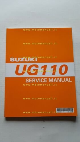 Suzuki UG 110 Hokuto SCOOTER 2000 manuale officina INGLESE originale
