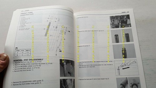 Suzuki UG 110 Hokuto SCOOTER 2000 manuale officina INGLESE originale